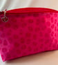 Skull Toiletry bag, skull wash bag, zipper bag, make up bag, pouch bag, - Image 5