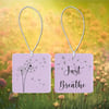 Air Freshener, for car or home, just breathe, dandelion flower, stocking filler