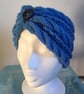 Ladies Ear Warmers - Blue - Image 1