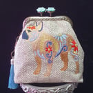 Pug Flower Power Coin Purse 