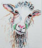  Sheep miniature ACEO Original Painting - Image 5