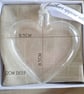 Pet Memorial Feather Bauble, Paw Print Heart Glass Christmas Ornament, Pet Remem - Image 6