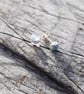 Aquamarine Stud Earrings 5mm - Image 4