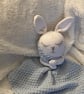 Hand Knitted ‘Snuggle Bunny’ Baby & Toddler Comforter - Image 3