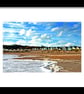 Hengistbury Head Beach Huts Dorset Coast Photograph Print - Image 2
