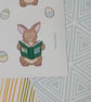 Bunny A5 Sticker Sheet: Easter Stickers for Journals and Spring Craft - Image 6