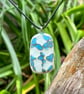 Handmade Reactive Glass Pendant