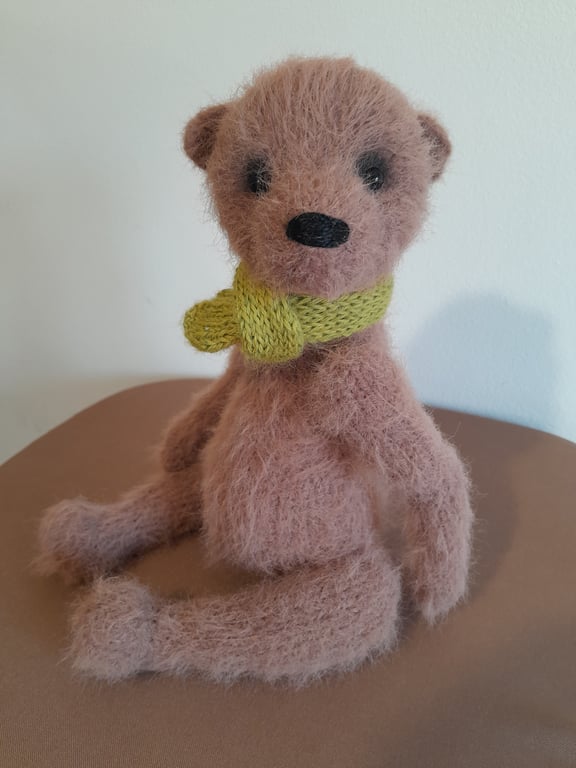 Traditional Knitted Bear