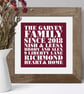 Heart and Home Personalised Print  - available in any colour - Image 3