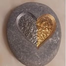 Handcarved Love Pebble