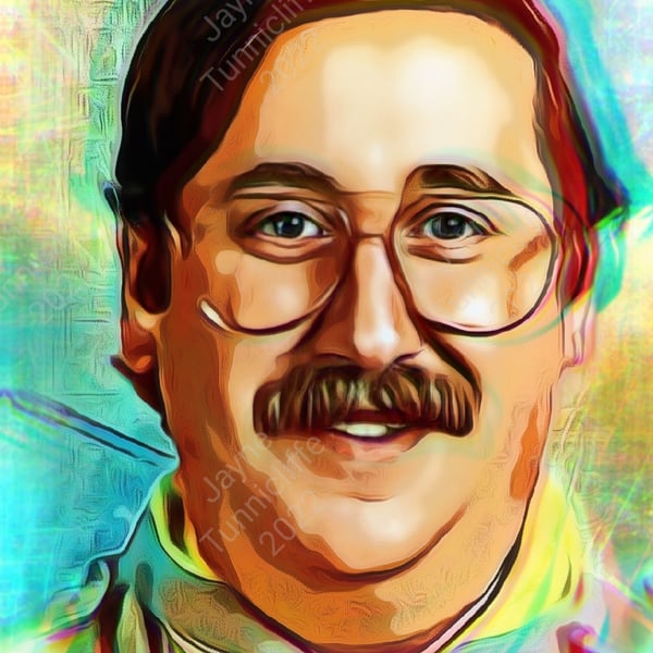 Pat Butcher from Ghosts  11 x 8 inch ltd edition art print - free shipping in UK