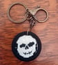 Halloween Skull Keyring Bag Charm - Image 1
