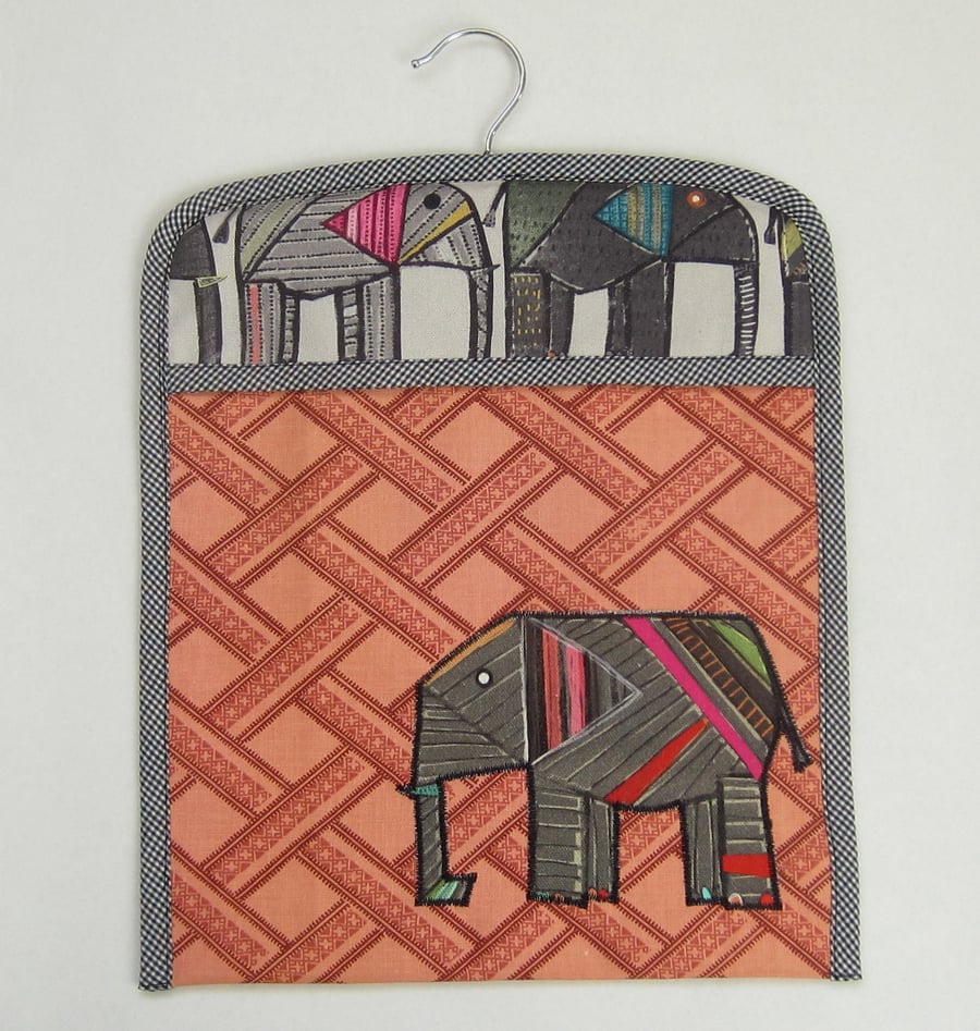 Elephant Peg Bag