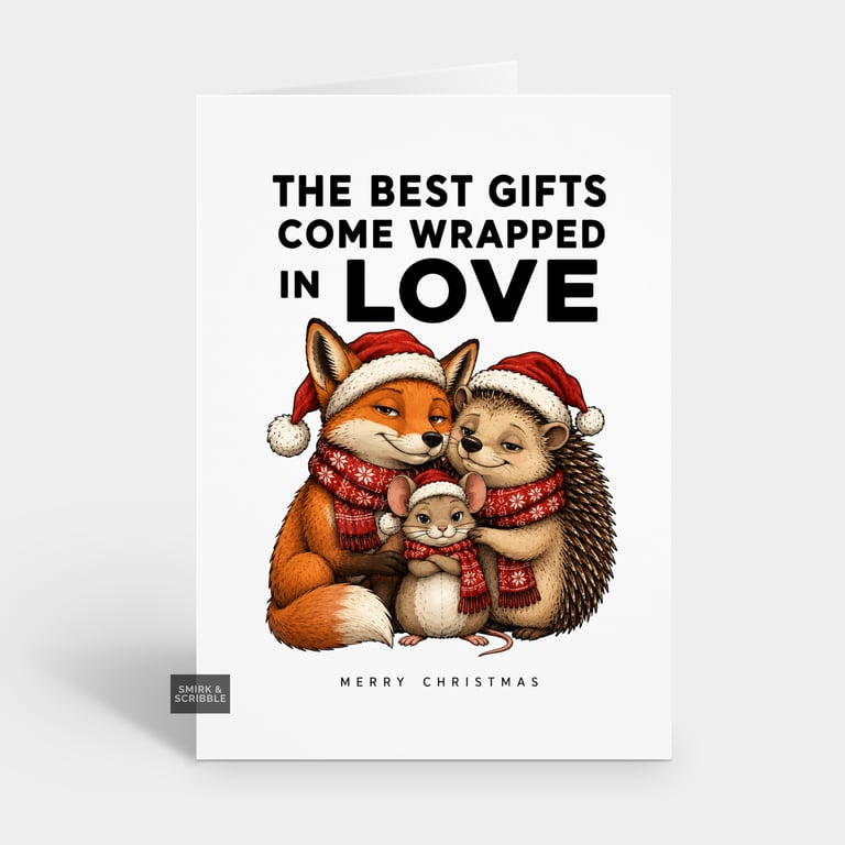 Funny Christmas Card - The Best Gifts