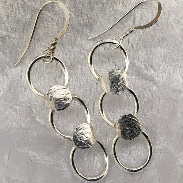 Solid Silver Earrings