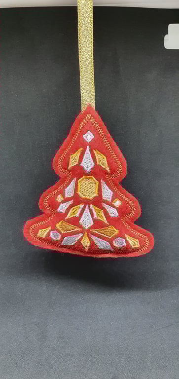 Bejeweled Christmas ornaments