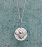 Tiny round Sterling Silver bumblebee charm in gift box, with polishing cloth. - Image 5