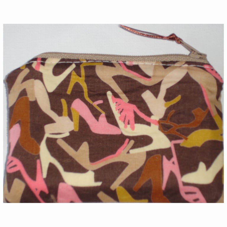 Liberty Shoes Zipped Coin Purse