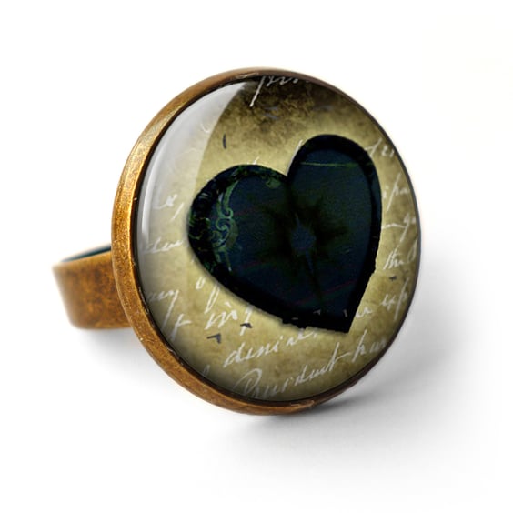 Black Heart No.2 Ring (RR10)