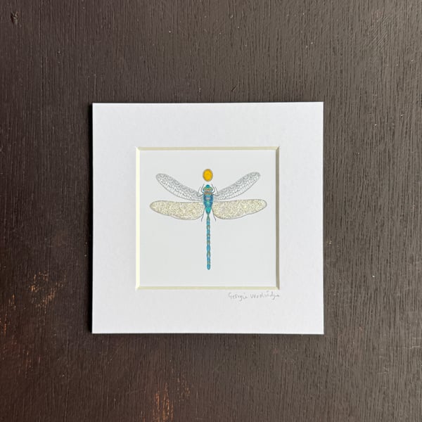 November Dragonfly Birthstone 5" x 5"