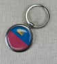 Liechtenstein Flag Keyring