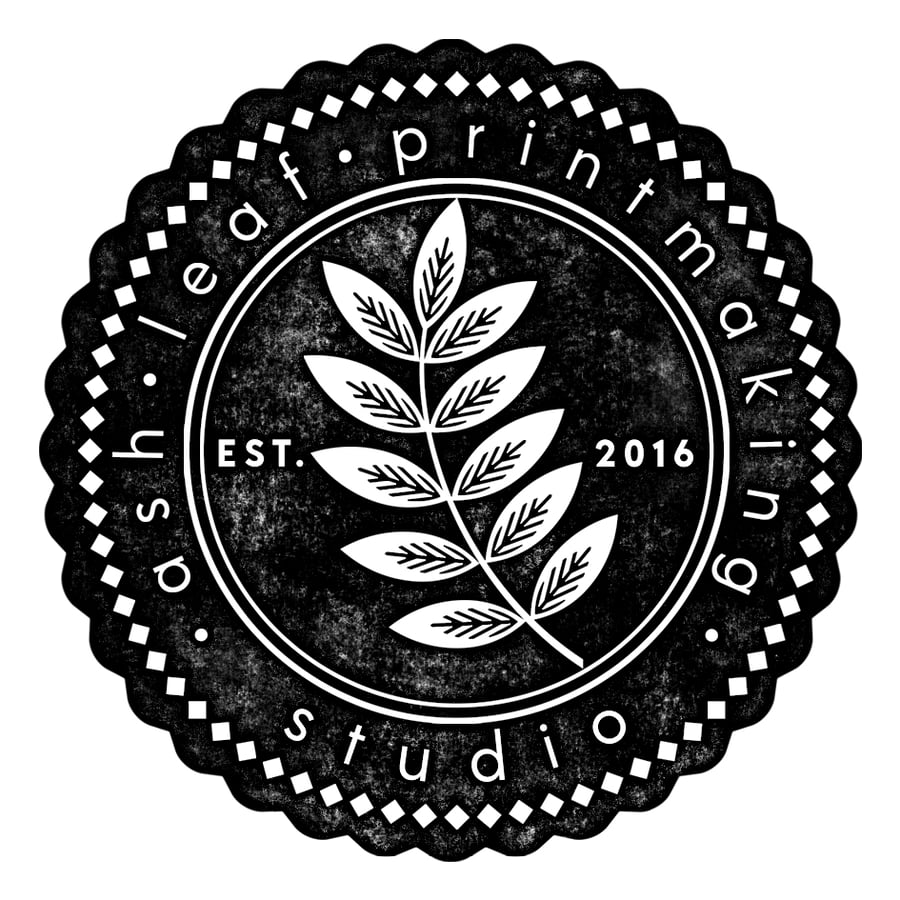 Ash Leaf Printmaking