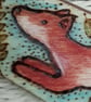 Pyrography fox  pendant - Image 4