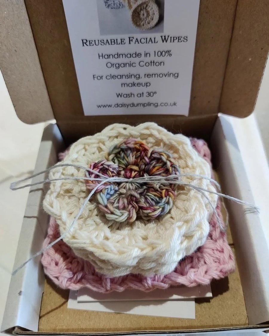 Organic Cotton Pads Eco Friendly