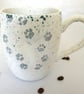 find the cat Tea mug coffee mug beer mug Food safe Lead free Glaze READY TO SHIP - Image 1