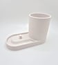 Serenity Toothbrush & Toothpaste Holder-Modern Bathroom Organiser