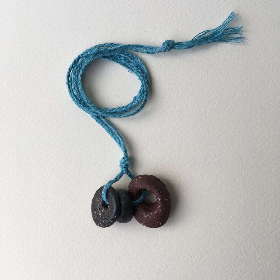 Ceramic Stone Pendant 