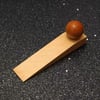 Wooden Door Stop.