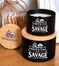 The Savage – Sauvage Inspired Wooden Wick Candle 8oz - Image 8