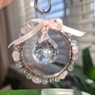 Suncatcher keyring bag charm