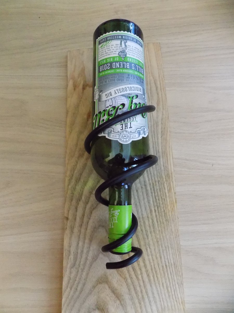 Wine Bottle Holder.......................Wrought Iron(Forged Steel) FREE POST