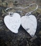 Violet leaf Earrings  - Image 3