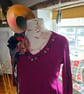 Quirky, one of a kind corsage, brooch - Image 5