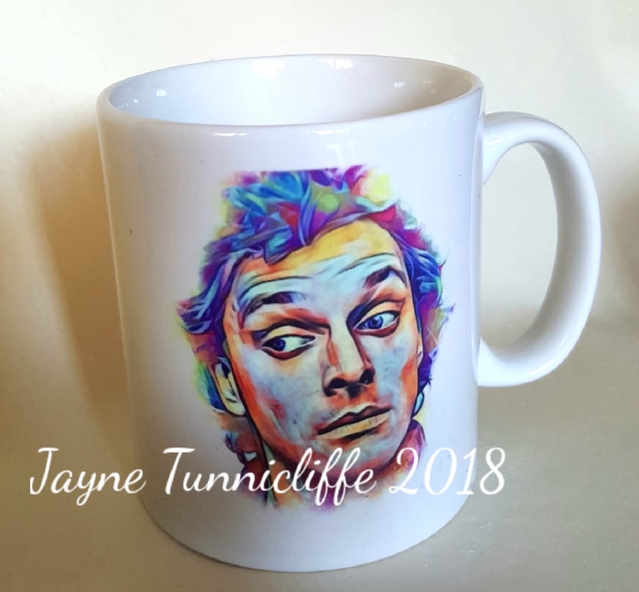 Rik Mayall mug 