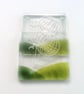 Set of two barware coasters, fused glass hot air balloon wine set, mug mats, avi - Image 10