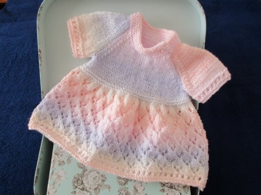 14" Newborn Short Sleeve Dress