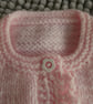 16" Hearts One Button Cardigan - Image 4