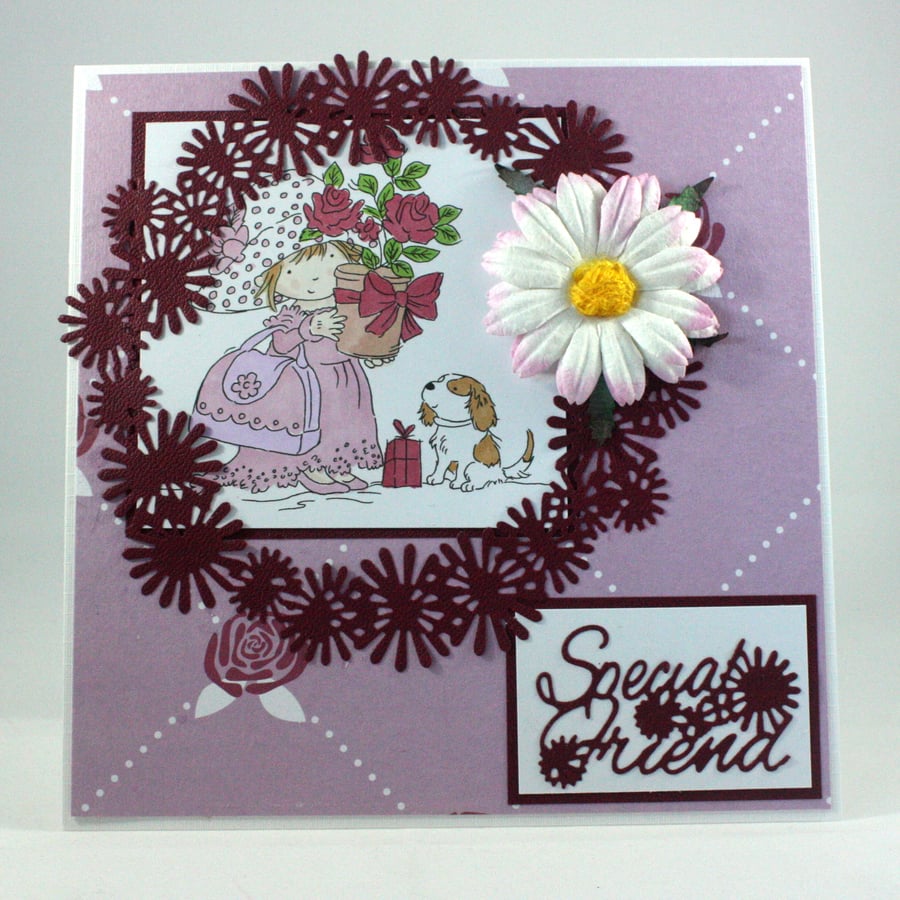 Handmade any occasion card - special friend