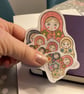 Russian Doll stickers