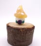 small glass toadstool house - Image 3