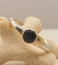 Handmade Sterling Silver Grey Moonstone Ring - Image 3