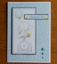 New Baby Boy Card - Blue Elephant  - Image 9