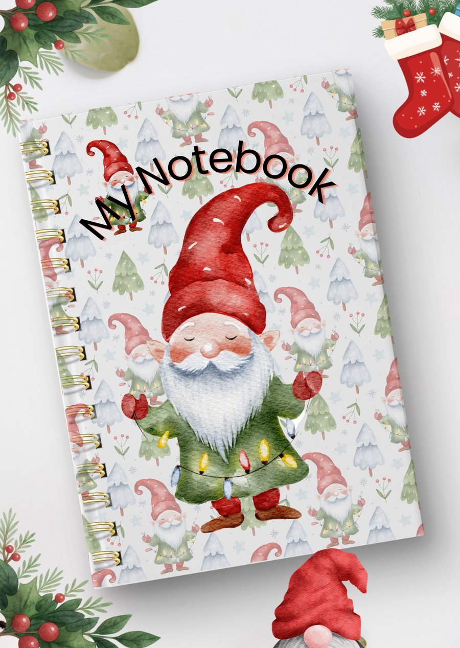 Happy Santa Notebook