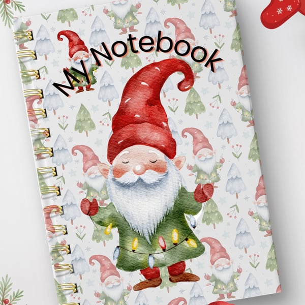 Happy Santa Notebook