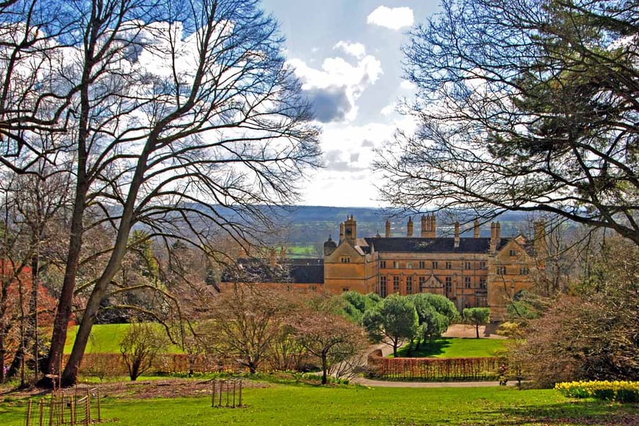 Batsford House Moreton In Marsh Cotswolds UK  Photograph Print