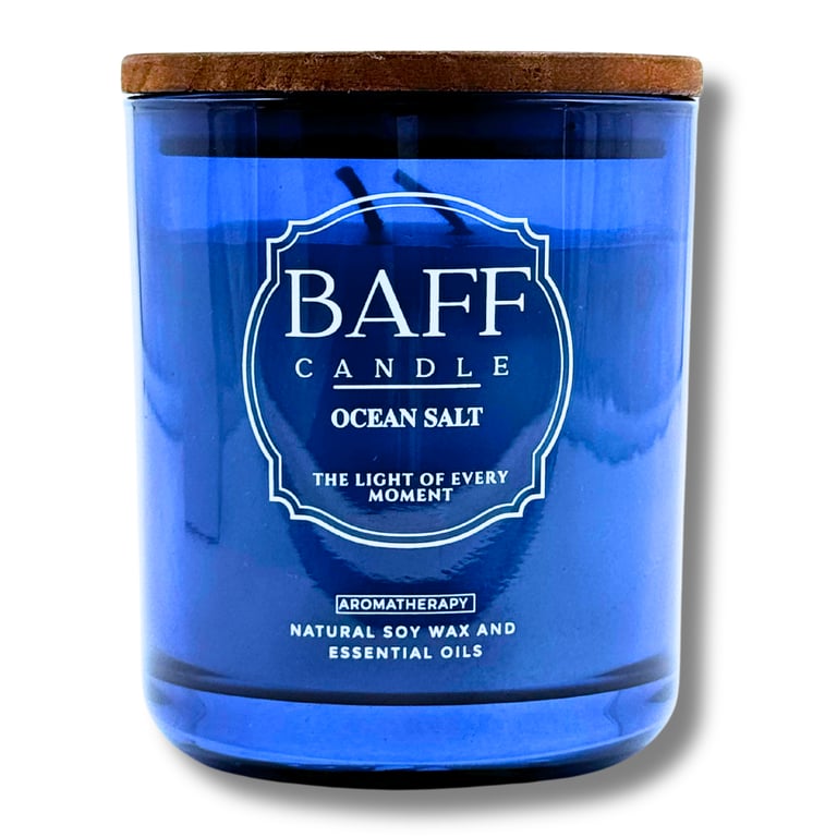 Ocean Salt Soy Wax Luxury Candle